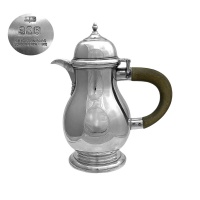 Small Silver Coffee Pot London 1918
